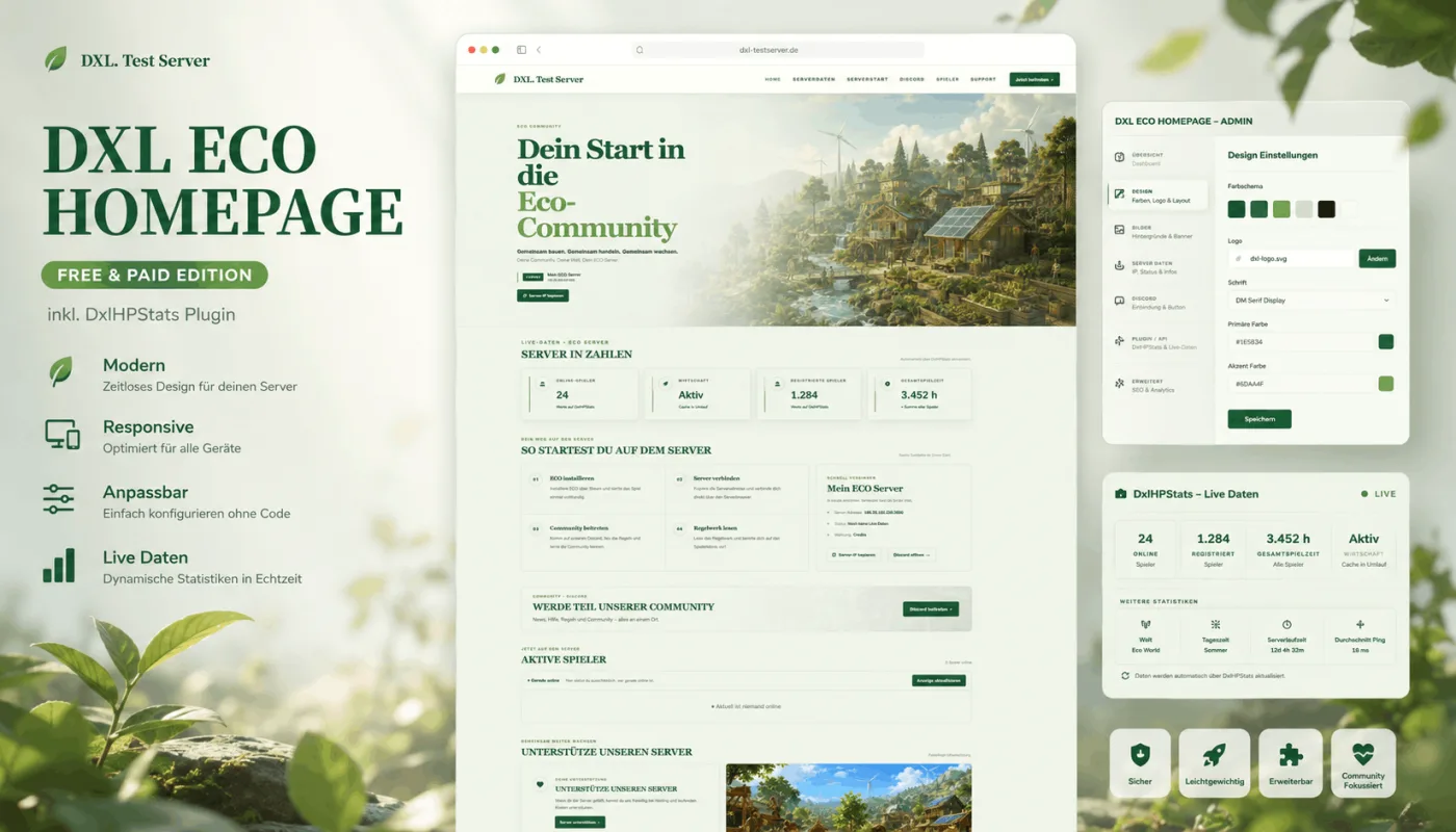 HBC Eco Homepage FREE