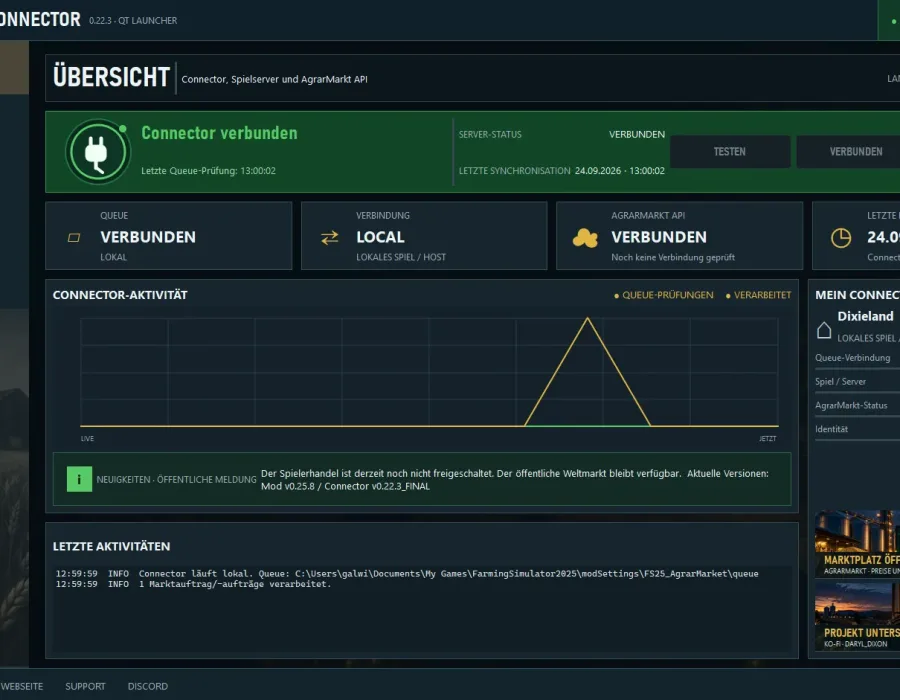 AgrarMarkt für LS25: Unser Projekt geht demnächst in die Testphase – Bild 2